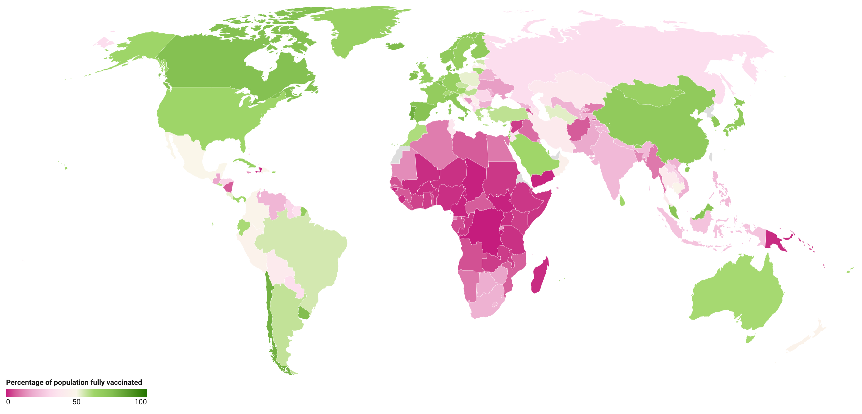 Nearly 5 billion people are not yet fully vaccinated against Covid-19.