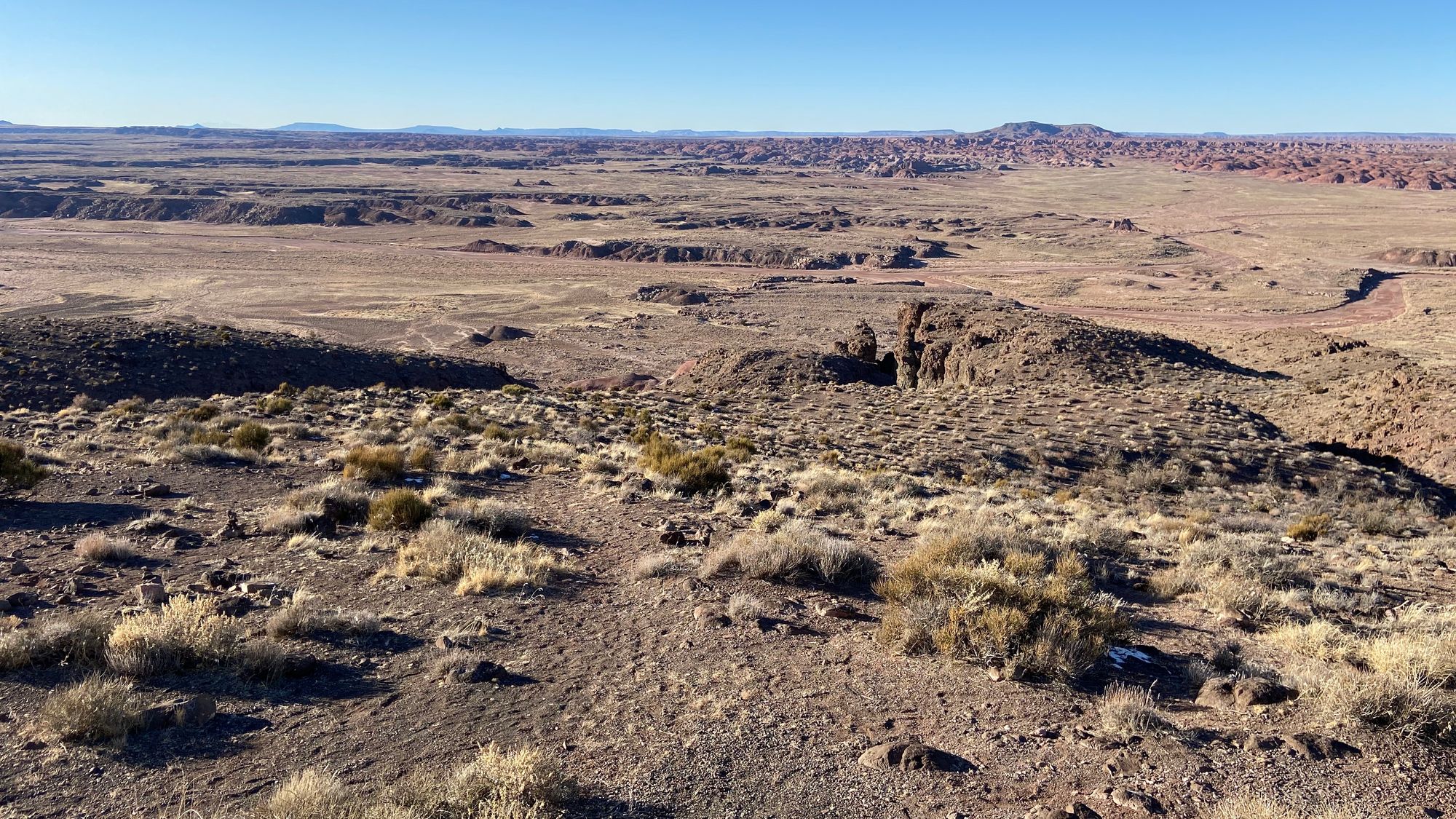 "The desert stretches as far as the Earth exists" (Arizona, 2020)