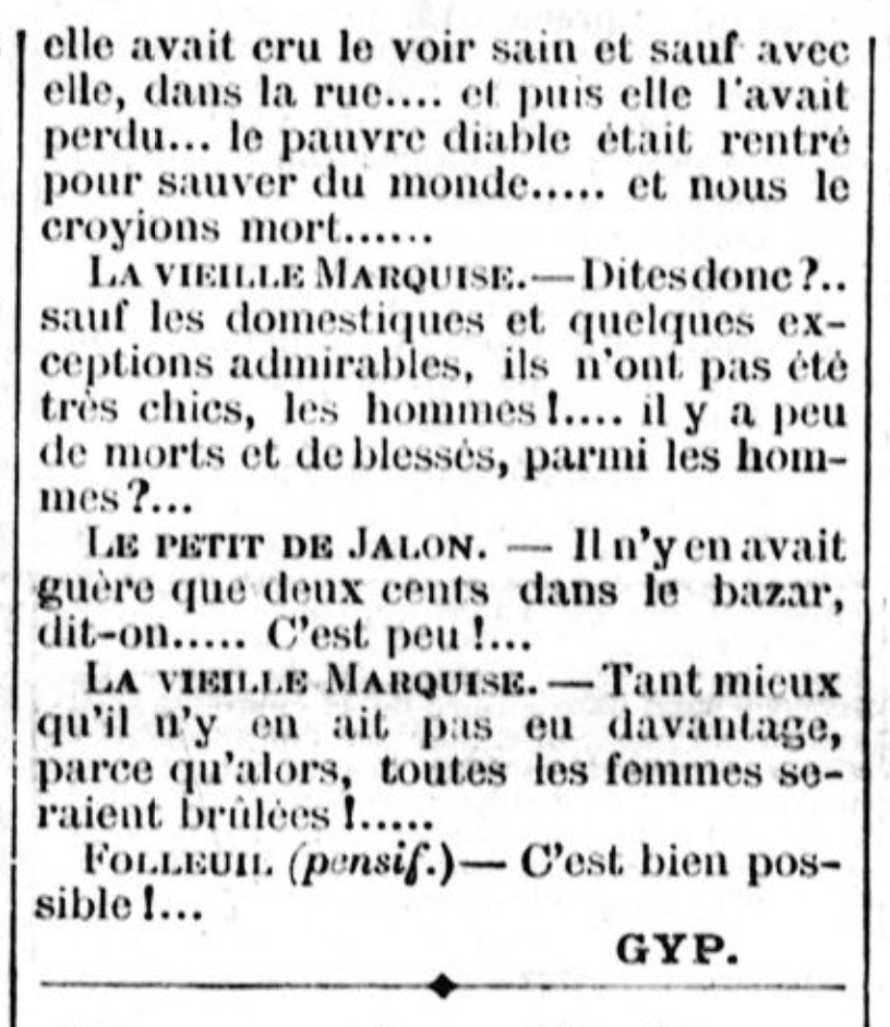 The fire that started a Victorian gender war